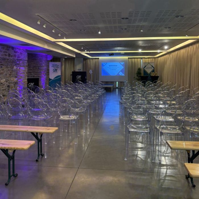 agencement d'une salle pour les professionnels