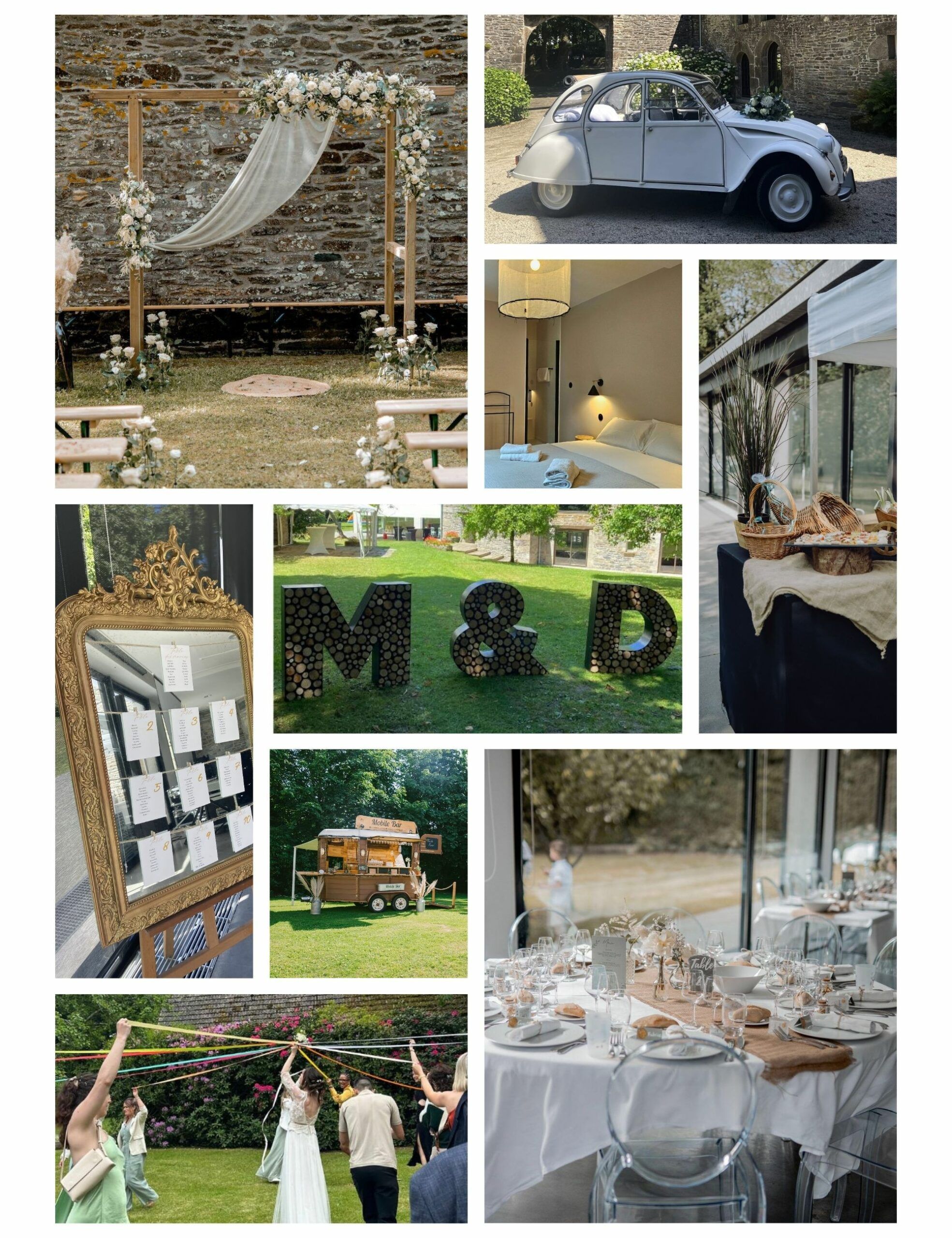 mariage au manoir de penfao en finistere