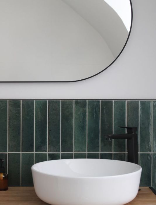 salle de bains au manoir de penfao