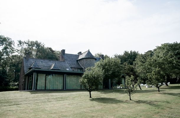 vue exterieure au manoir de penfao