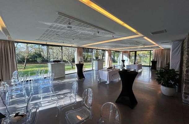salle de réception au manoir de penfao 