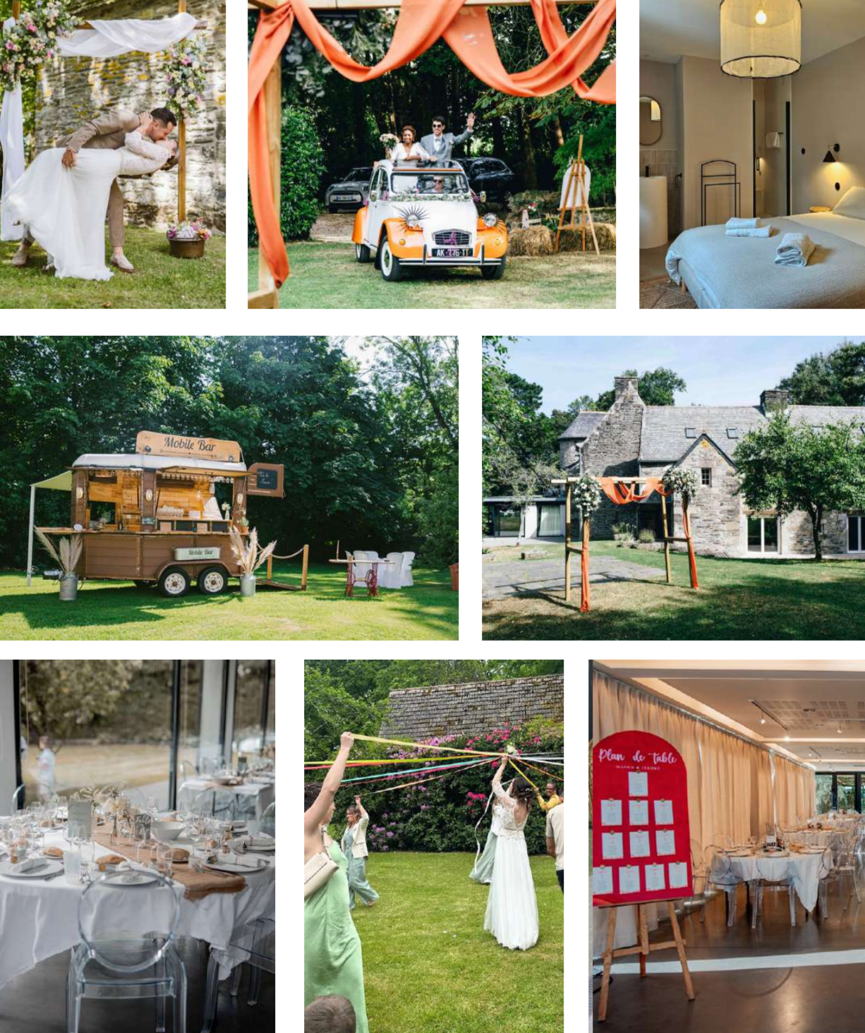 galerie mariage pour le manoir de penfao