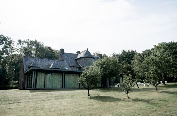 vue exterieure au manoir de penfao