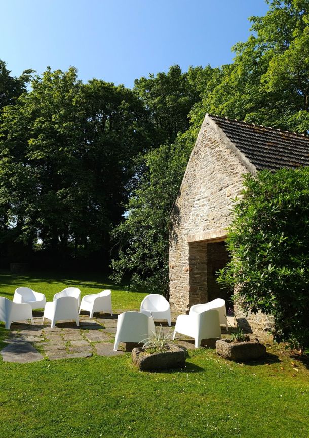 facade du manoir de penfao