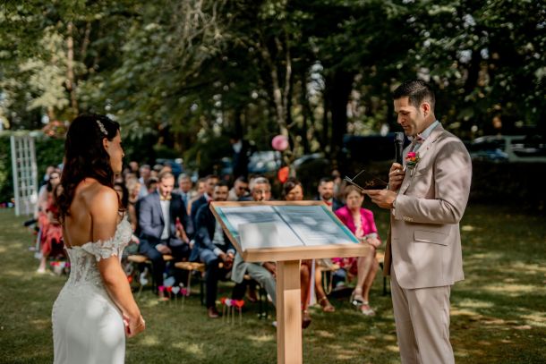 mariage au manoir de penfao en finistere