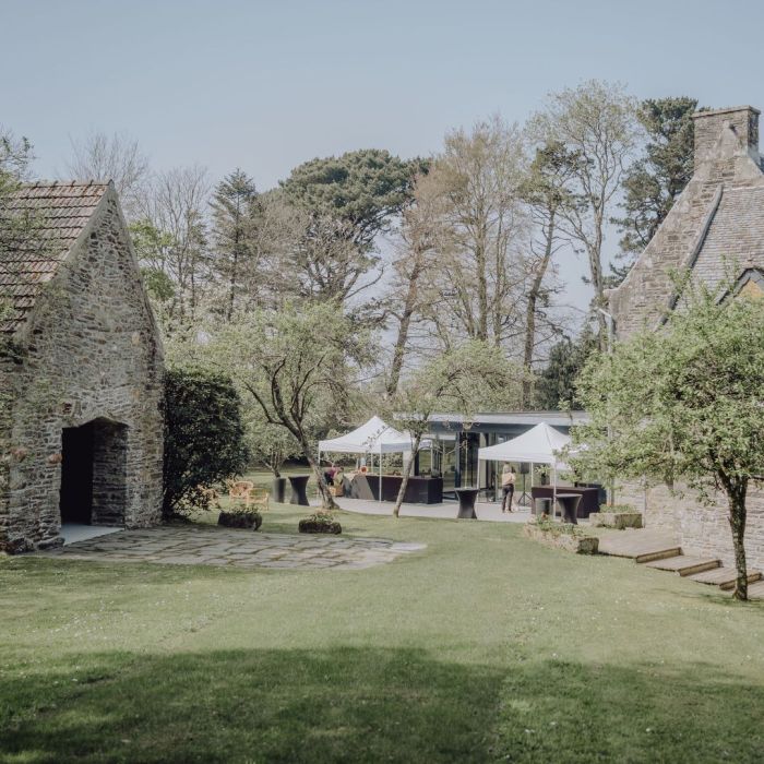 jardin bucolique au manoir de penfao
