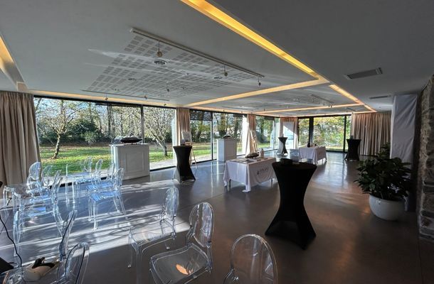salle de réception au manoir de penfao 